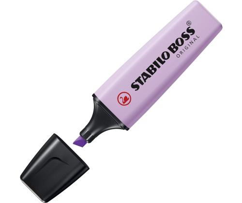 Tekstimerkki STABILO Boss pastelli violetti
