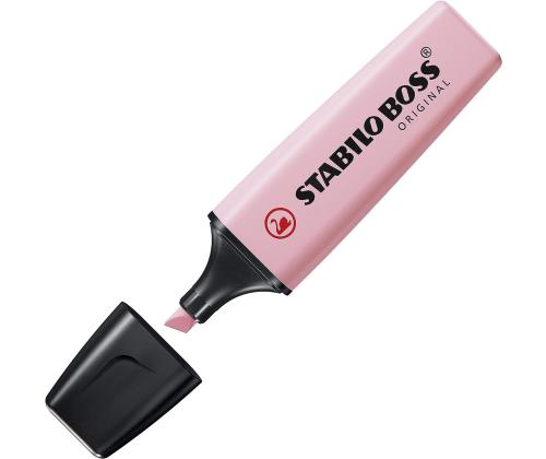 Tekstimerkki STABILO Boss pastelli pinkki