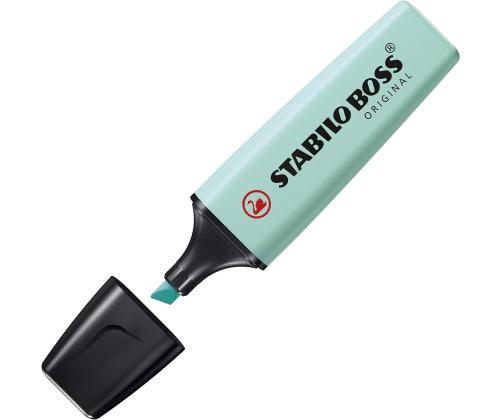 Tekstimerkki STABILO Boss pastelli turkoosi