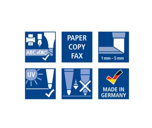 Tekstimerkki STAEDTLER 364 vaaleansininen