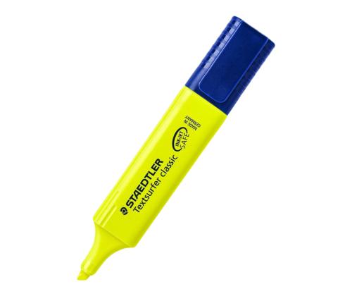 Tekstimerkki STAEDTLER 364 keltainen