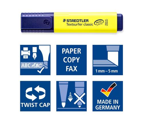 Tekstimerkki STAEDTLER 364 violetti