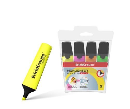 Sarja tekstimerkkejä ERICH KRAUSE V-12 4 väriä