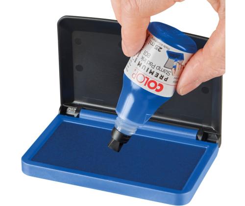 Leimasinväri 25ml Colop sininen