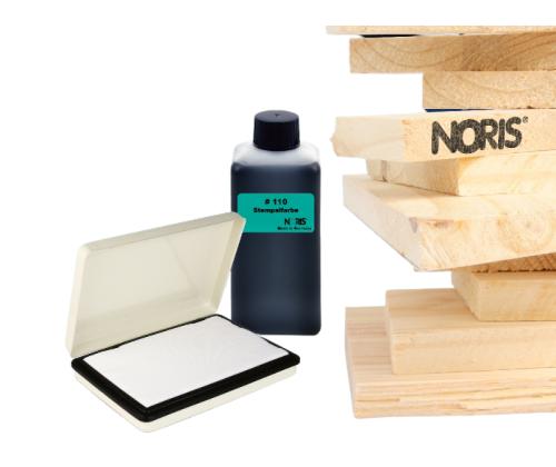 Öljypohjainen leimamaali puulle Noris 410 1l