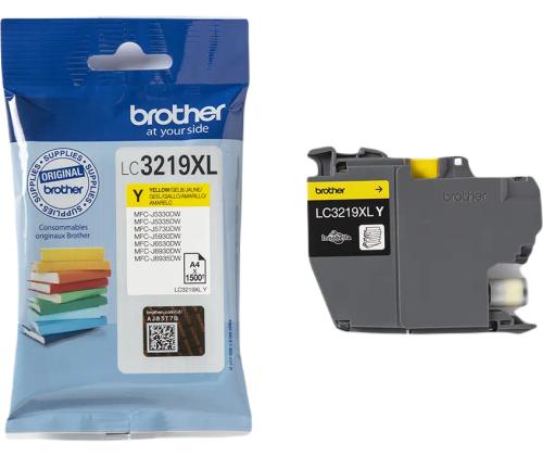 Mustepatruuna BROTHER LC3219XL keltainen