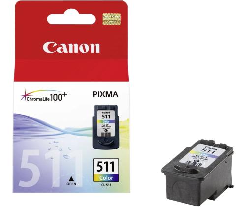 Mustepatruuna CANON CL-511 väri