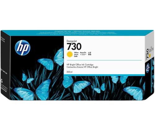 Mustepatruuna HP 730 keltainen 300ml