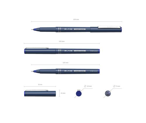 Tindipliiats korgiga ERICH KRAUSE F-15 0,5mm sinine