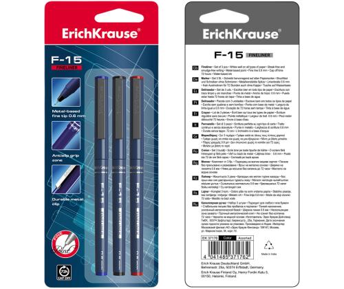 Tindipliiats korgiga ERICH KRAUSE F-15 must