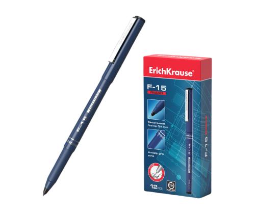 Mustekynä korkilla ERICH KRAUSE F-15 punainen