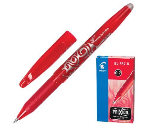 Mustekynä korkilla PILOT Frixion pyyhittävä 0,7 mm punainen