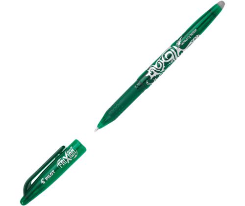 Kuulakärkikynä korkilla PILOT Frixion pyyhittävä 0,7 mm vihreä