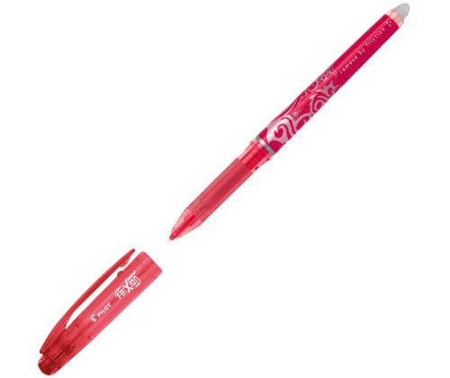 Kuulakärkikynä korkilla PILOT Frixion Point pyyhittävä 0,5 mm punainen