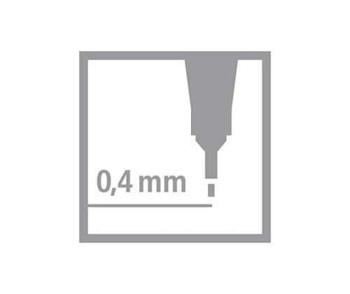 Mustekynä korkilla STABILO Point 88 F/0,4mm vihreä