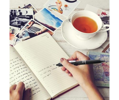 Mustekynä mekaaninen PILOT Frixion Clicker pyyhittävä 0,7mm punainen