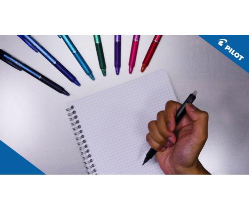 Mustekynä mekaaninen PILOT Frixion Clicker pyyhittävä 0,5 mm sininen