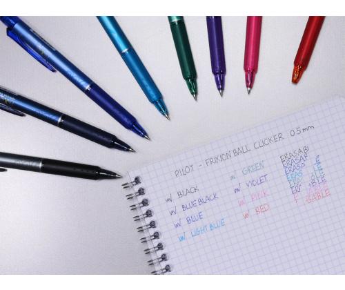 Mekaaninen täytekynä PILOT Frixion Clicker pyyhittävä 0,7mm sininen