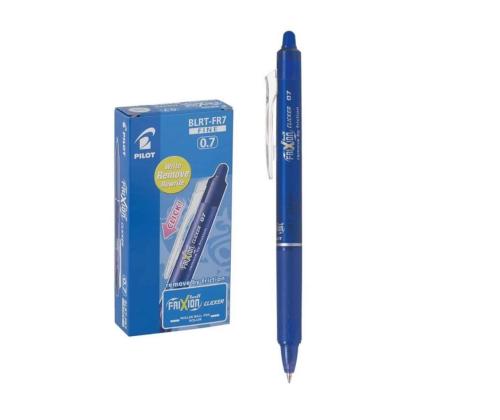 Mekaaninen täytekynä PILOT Frixion Clicker pyyhittävä 0,7mm sininen