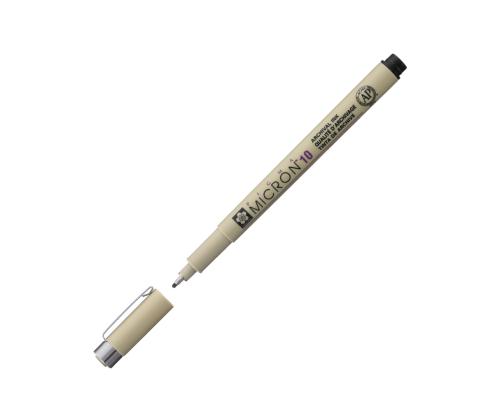 Mustekynä Sakura Pigma Micron  10 0,6mm musta