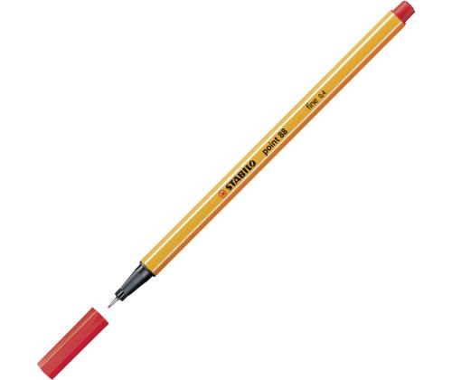 Mustekynä STABILO Point 88 punainen