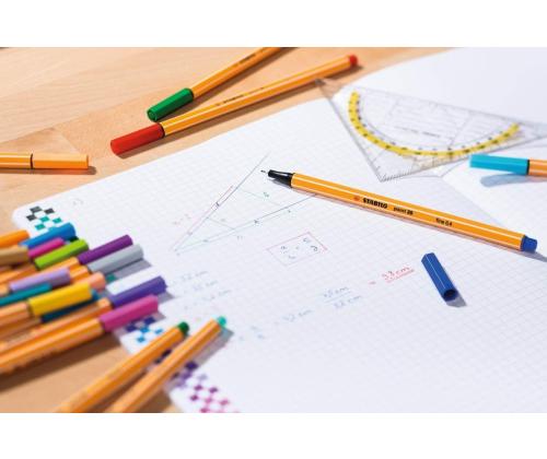 Mustekynä korkilla STABILO Point 88 F/0,4mm vihreä