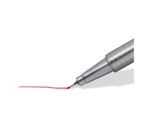 Mustekynä STAEDTLER Triplus Fineliner 334 0,3mm punainen