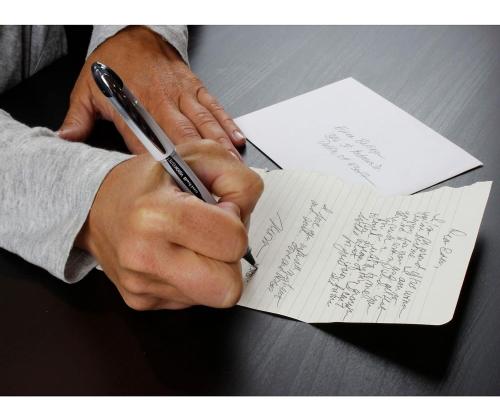 Mustekynä UNI-BALL UB-205 Vision 0,5mm punainen