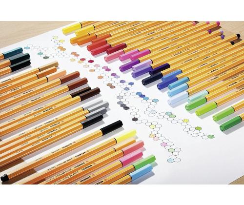 Mustekynien sarja STABILO Point 88 6 väriä