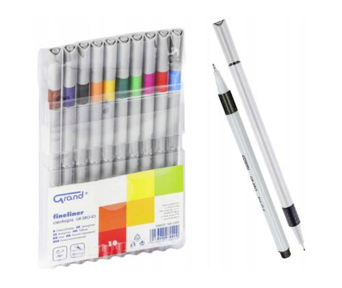 Mustekynien sarja huopakärjellä GRAND GR-380 10 väriä