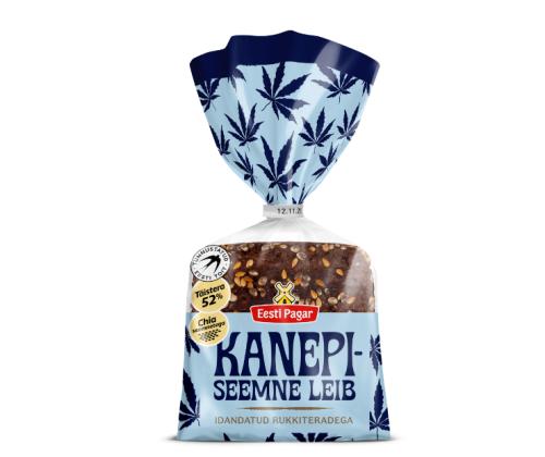 VIRO leipomo Hampunsiemenleipä ruisjyvillä 500g