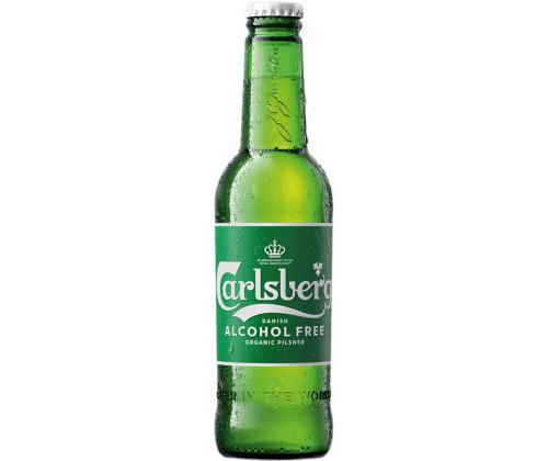 CARLSBERG alkoholiton kevyt luomuolut 33cl (pullo)