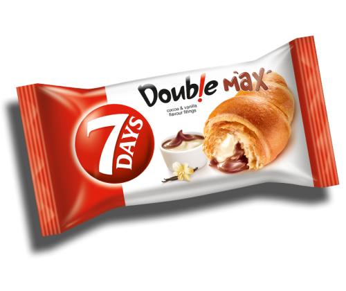 CHIPITA 7 DAYS Double Croissant kaakao-vaniljatäytteellä 60g