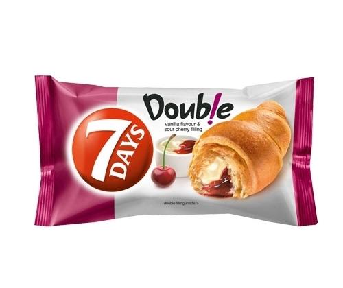 CHIPITA 7 DAYS Double Croissant vanilja-moreltäytteellä 60g