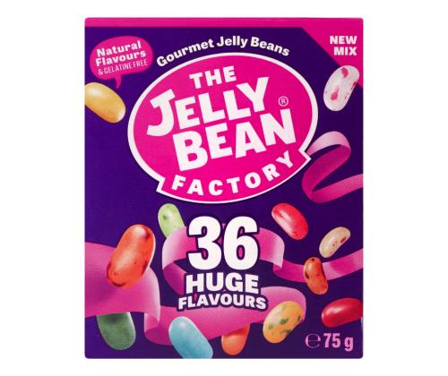JELLY BEAN Gourmet-rakeet 36 makua 75g (laatikko)