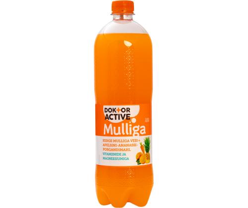 AURA DR. Appelsiini-ananas-porkkana Active Bubblella 1l (lemmikki)