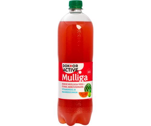 AURA DR. Omena-vesimeloni Active Bubblella 1l (lemmikki)