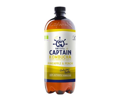 CAPTAIN Kombucha Ananassi Organic 0,4l (lemmikki)