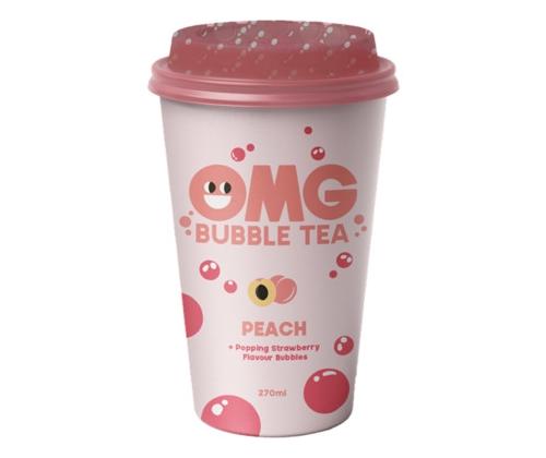 OMG BUBBLE TEA Persikka 270ml