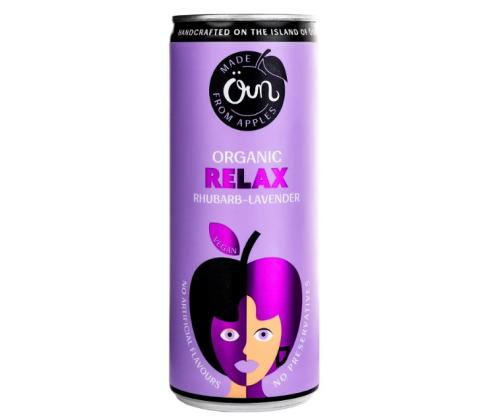 EUN Raparperi-laventeli toiminnallinen juoma luomu 0,25l (laatikko)