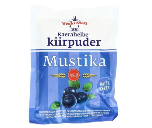 Pikakaurapuuro VESKI MATI Mustikka 45g