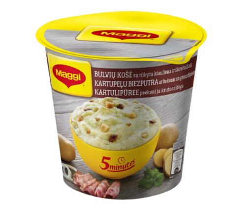 MAGGI-perunamuusi pekonilla ja leipäkuutioilla 53g