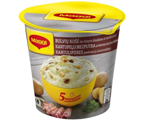 MAGGI perunamuusi leipäkuutioilla ja sipulilla 59g