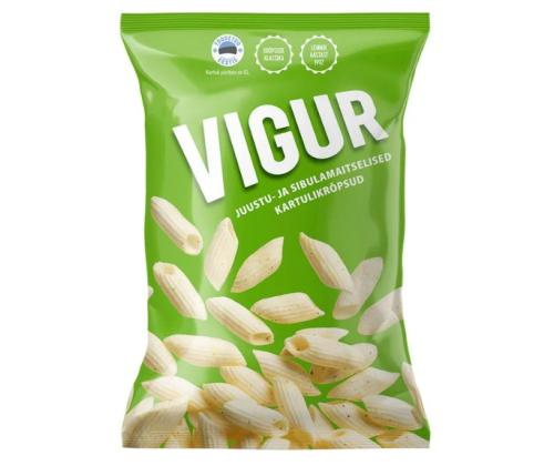 BALSNACK Perunalastut Vigur juustolla ja sipulilla 90g