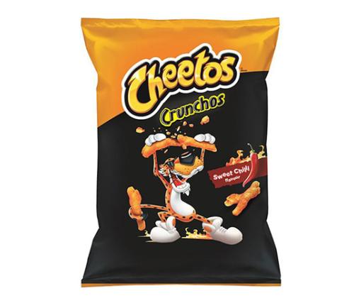 CHEETOS Crunchos sweet chilin makuiset maissilastut 165g