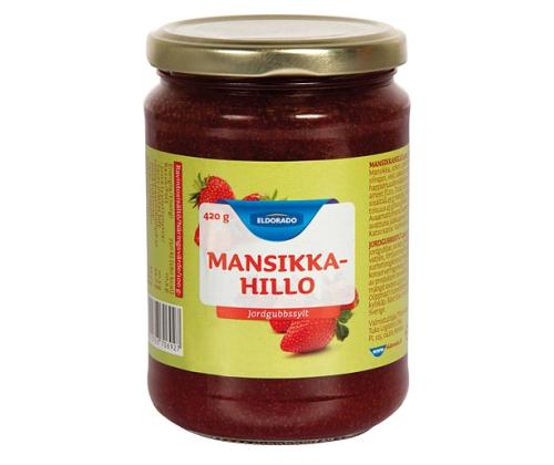 ELDORADO Mansikkahillo 420g (lasi)