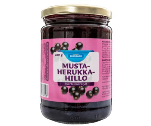 ELDORADO Mustaherukkahillo 420g (lasi)