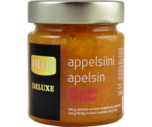 FILOS Deluxe appelsiinimarmeladi 240g