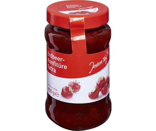 JEDEN TAG mansikkahillo 450g (lasi)