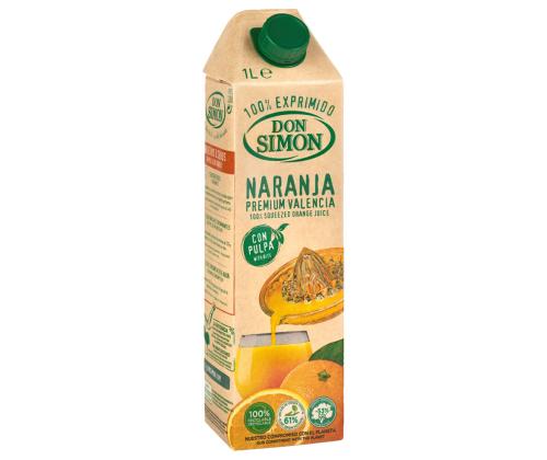DON SIMON Appelsiinimehu vastapuristettua hedelmälihaa 1l